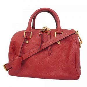 Louis Vuitton Monogram Empreinte Speedy Bandouliere 25 M40758 Oriane 2-way ba...